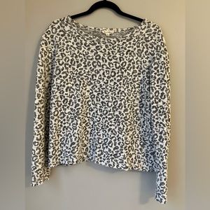 Metallic Leopard Sweater
